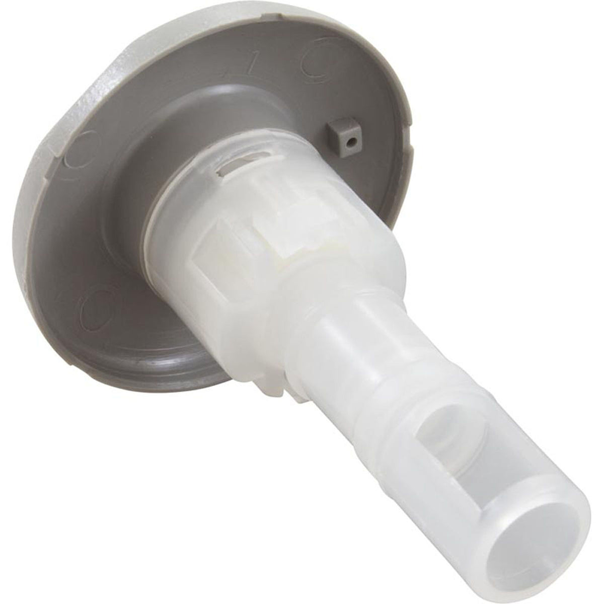 Jet Internal, 2" Typhoon, 5 Scallop, Roto, Textured Clgray