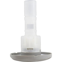 Jet Internal, 2" Typhoon, 5 Scallop, Roto, Textured Clgray