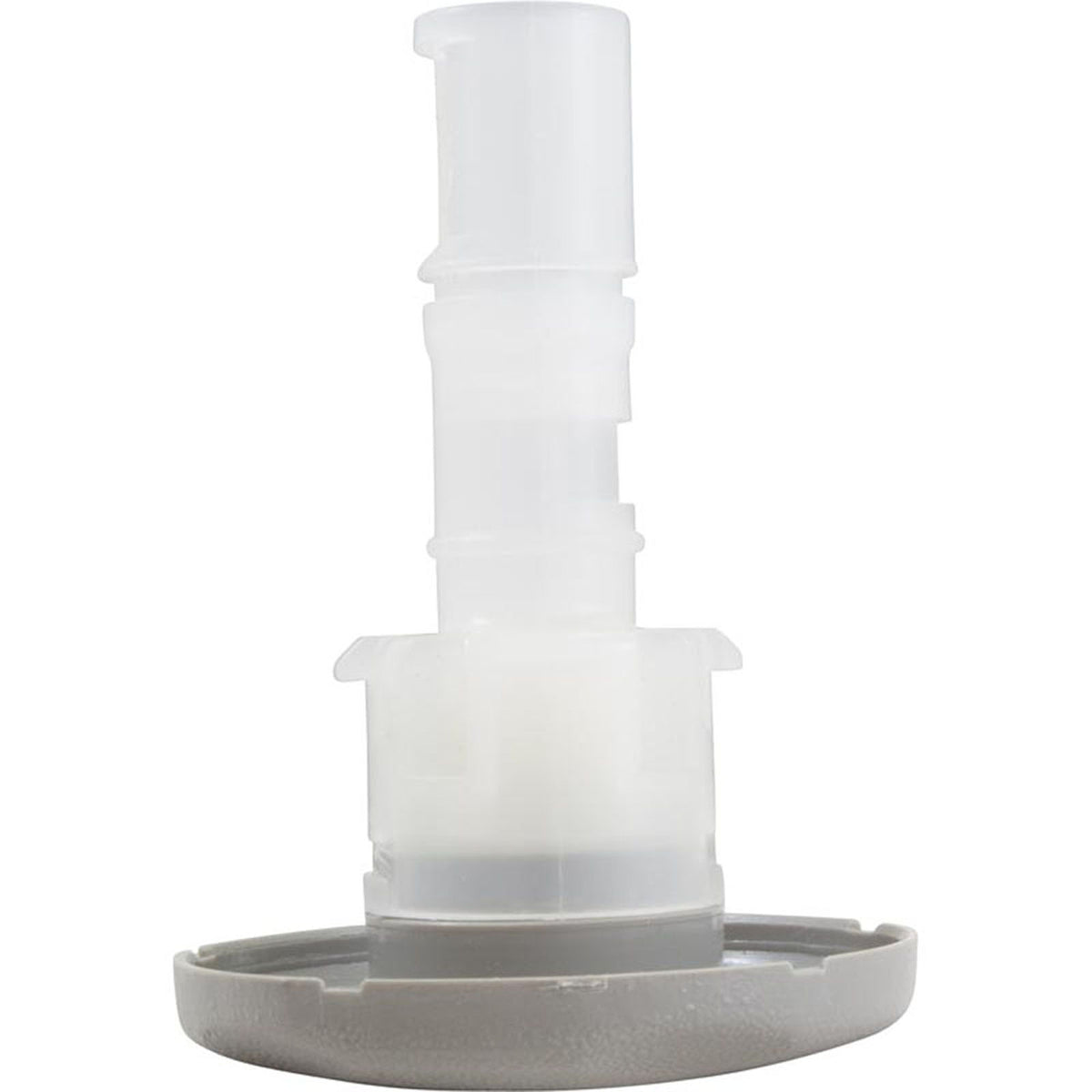 Jet Internal, 2" Typhoon, 5 Scallop, Roto, Textured Clgray