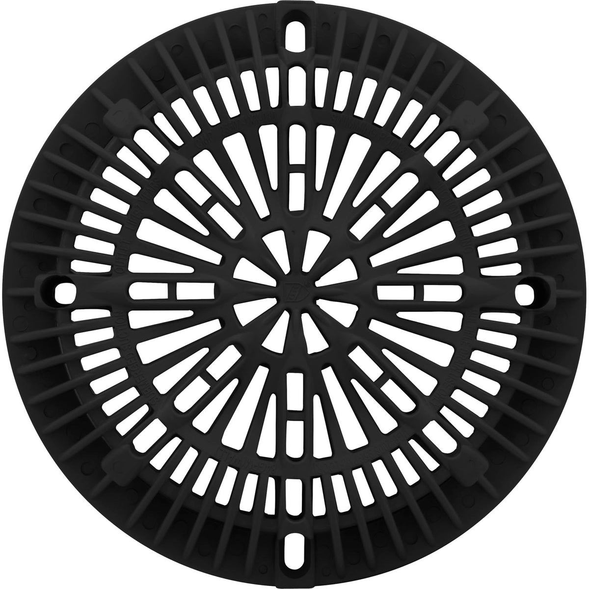 Pool Av Lid, Pool Drain (8In) Black