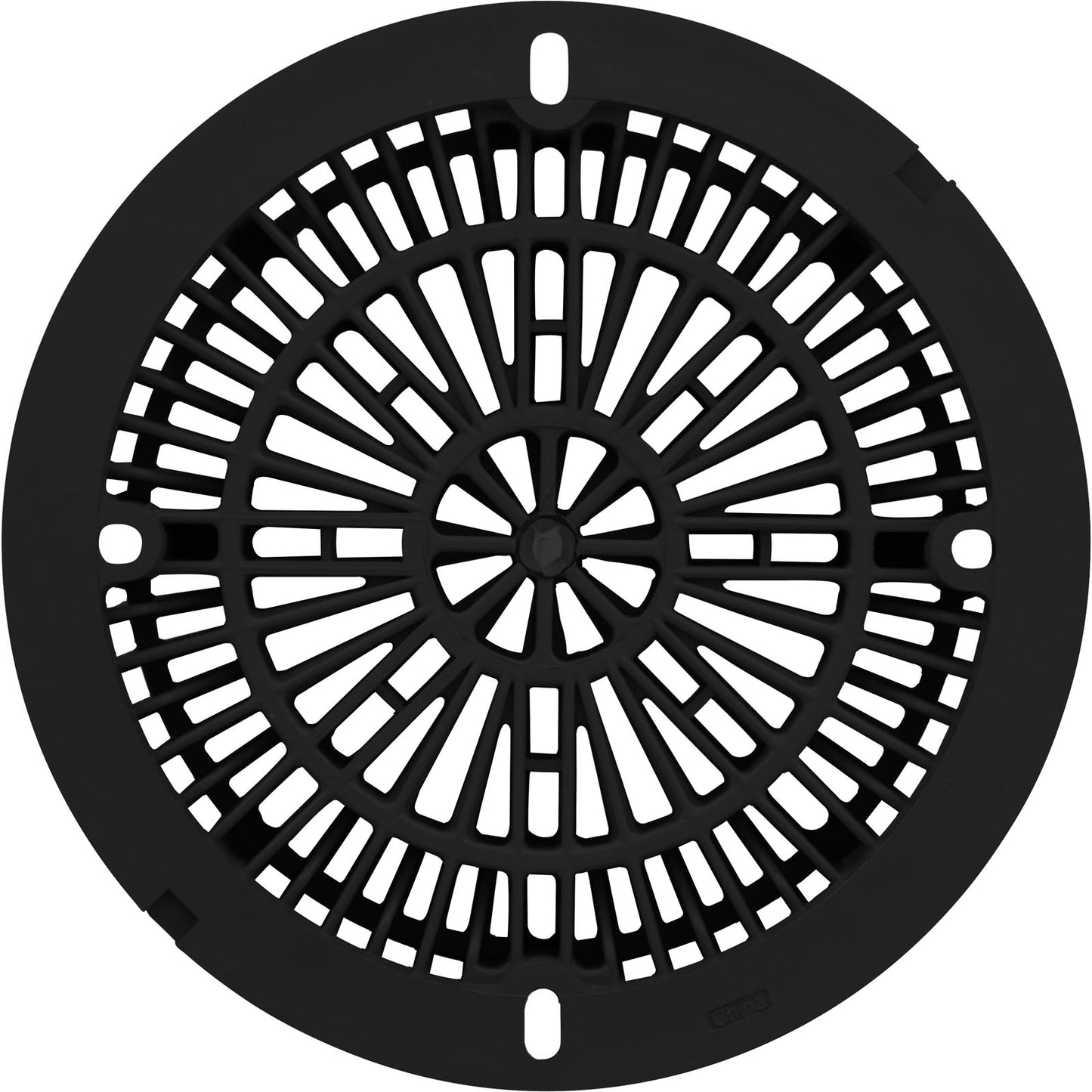 Tapa Pool Av, drenaje de piscina (8 pulgadas) negro