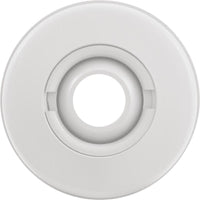 Fiberglass Wall Fitting With Eyeball, White