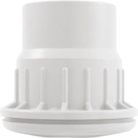 Fiberglass Wall Fitting With Eyeball, White