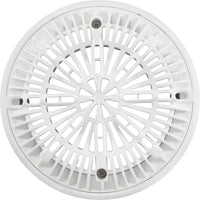 Gunite Main Drain Frame, Galaxy Lid (Av) , White