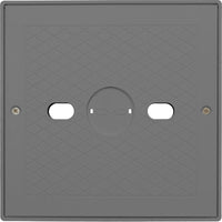 Square Lid And Collar Assembly, Gray