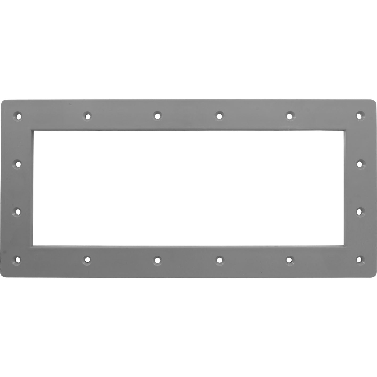 Wide Mouth Vinyl Pool Return Face Gray