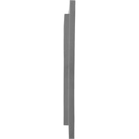 Wide Mouth Vinyl Pool Return Face Gray