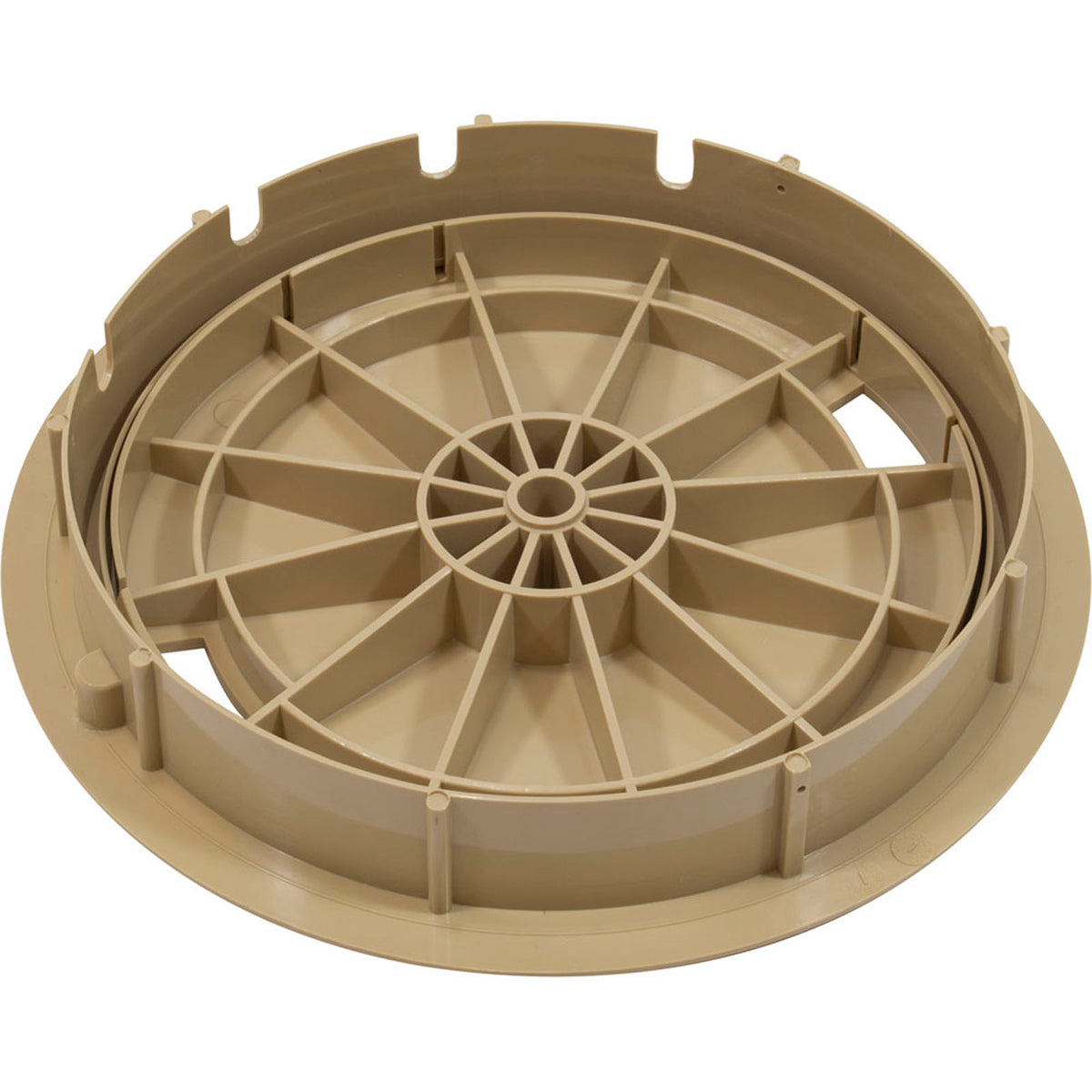 Skimmer Cover And Collar (Round) Tan