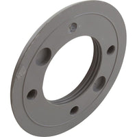Vinyl Pool Return Faceplate Threaded Gray