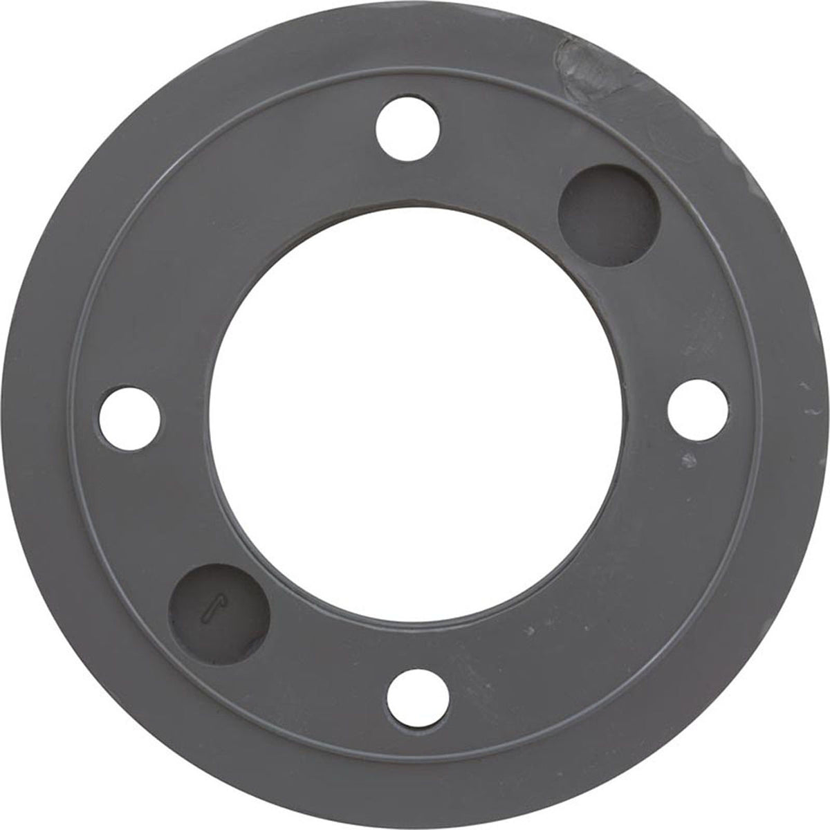 Vinyl Pool Return Faceplate Threaded Gray