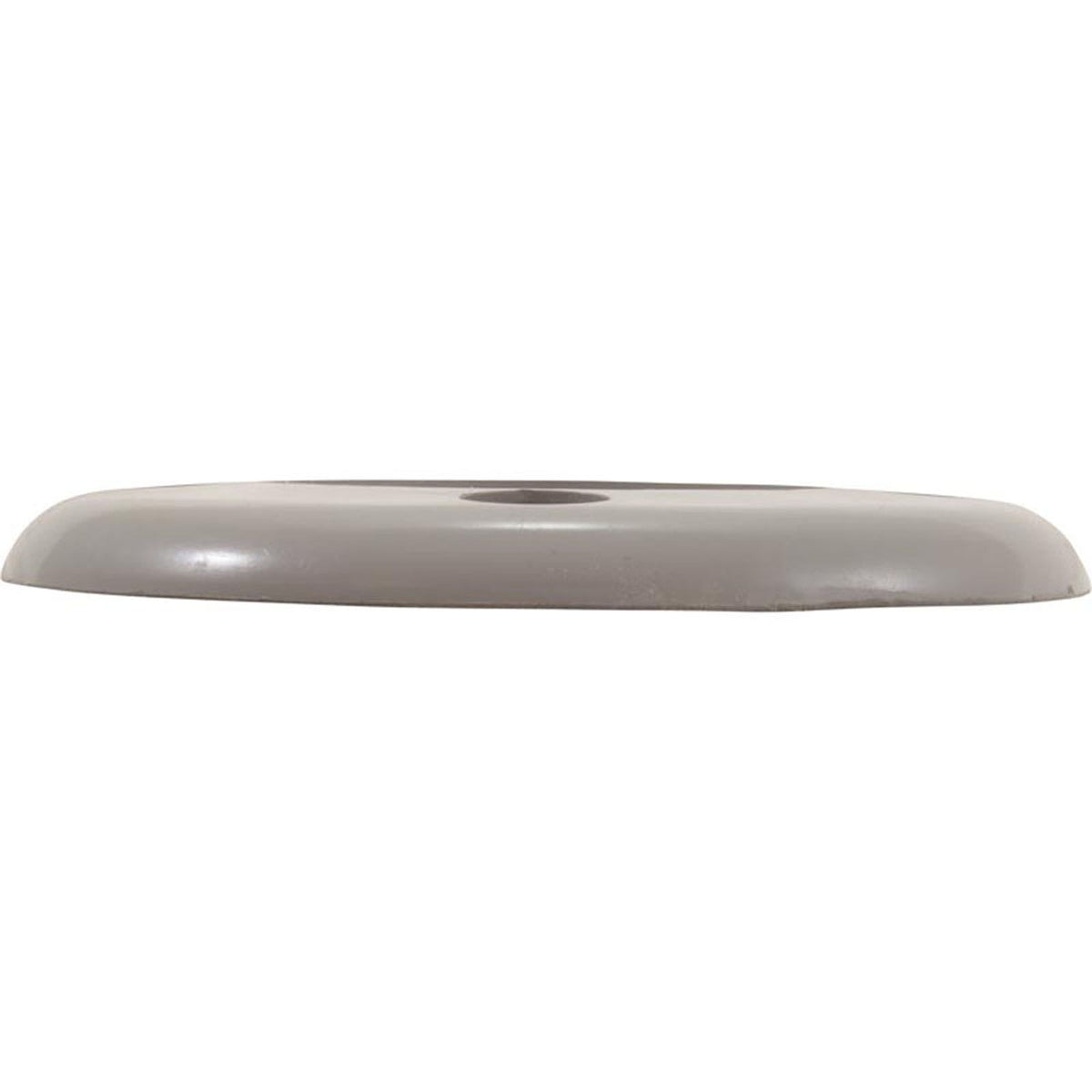 Vinyl Pool Return Faceplate Threaded Gray