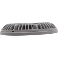 Vinyl Liner Pool Main Drain Ring, 8" Galaxy Lid (Gray)