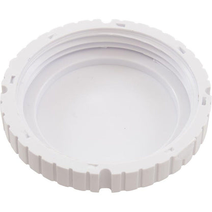 Threaded Cap, Flow Outlet, White