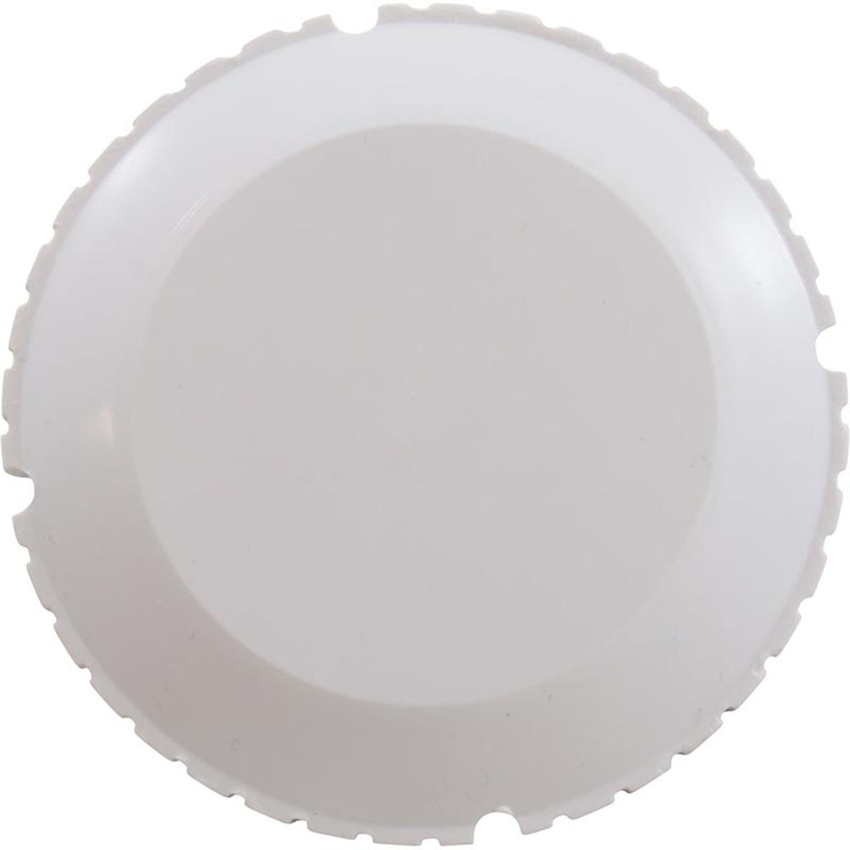 Threaded Cap, Flow Outlet, White