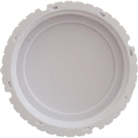 Threaded Cap, Flow Outlet, White