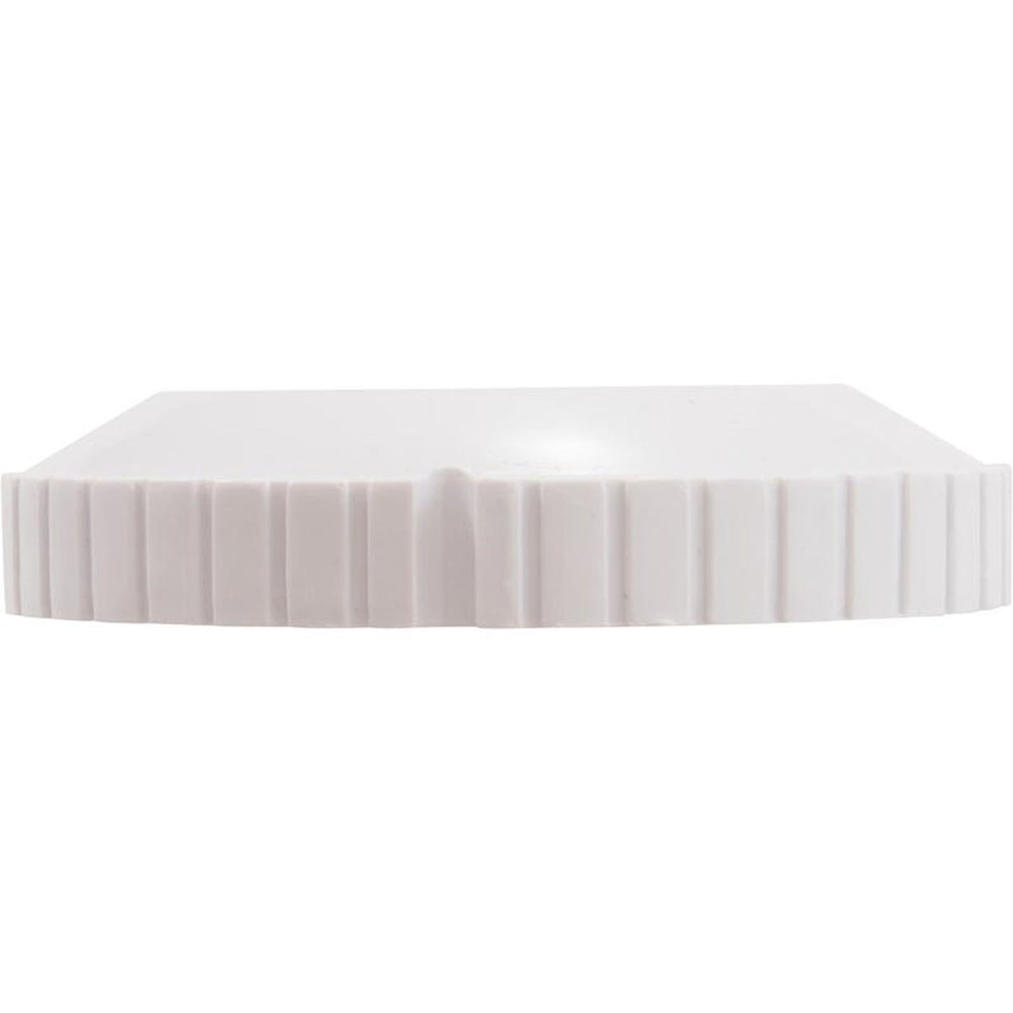 Threaded Cap, Flow Outlet, White