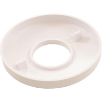 Escudo de escalera para piscina, con clip, color blanco