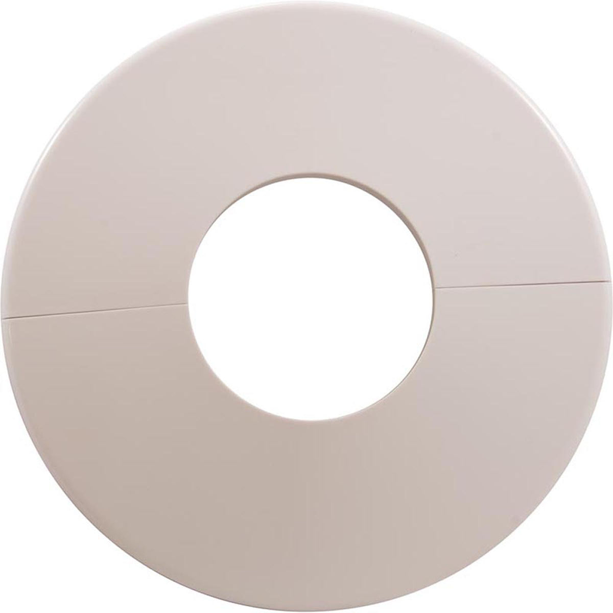 Pool Ladder Escutcheon, Clip On, White