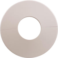 Escudo de escalera para piscina, con clip, color blanco