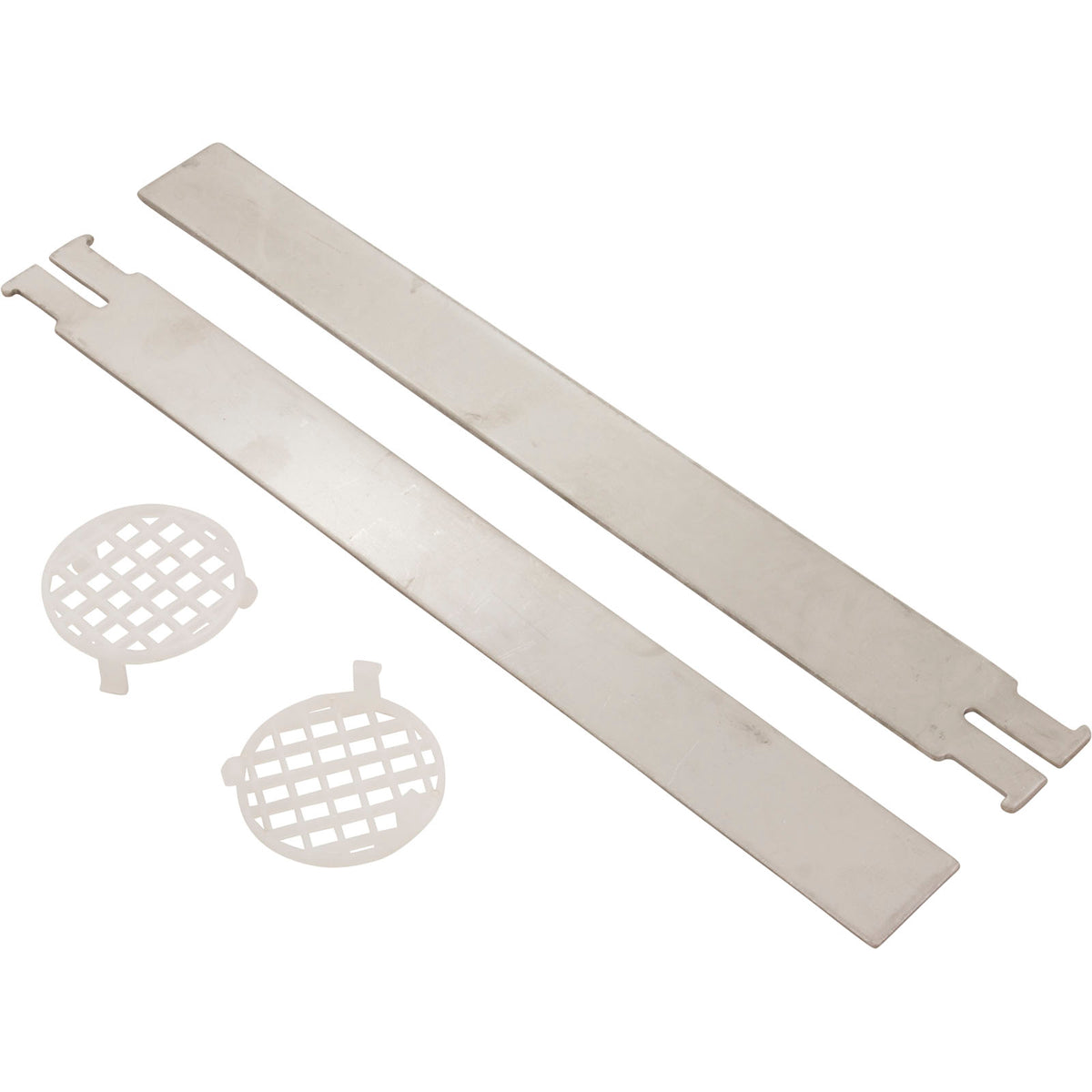 12In Pool Waterfall (9In Lip) White