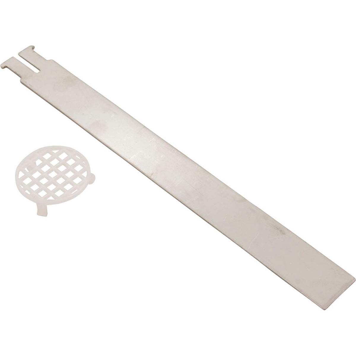 24In Pool Waterfall (12In Lip) White