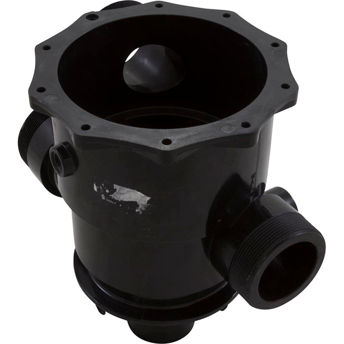 Body, Pentair 2" Top Mount Multiport Valve, 6 Pos, Clamp-On