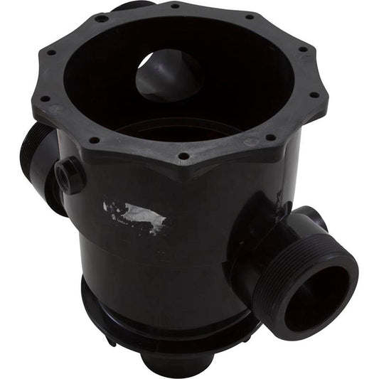 Body, Pentair 2" Top Mount Multiport Valve, 6 Pos, Clamp-On