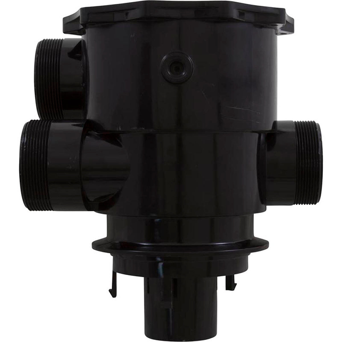 Body, Pentair 2" Top Mount Multiport Valve, 6 Pos, Clamp-On