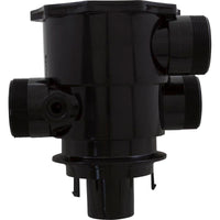 Body, Pentair 2" Top Mount Multiport Valve, 6 Pos, Clamp-On