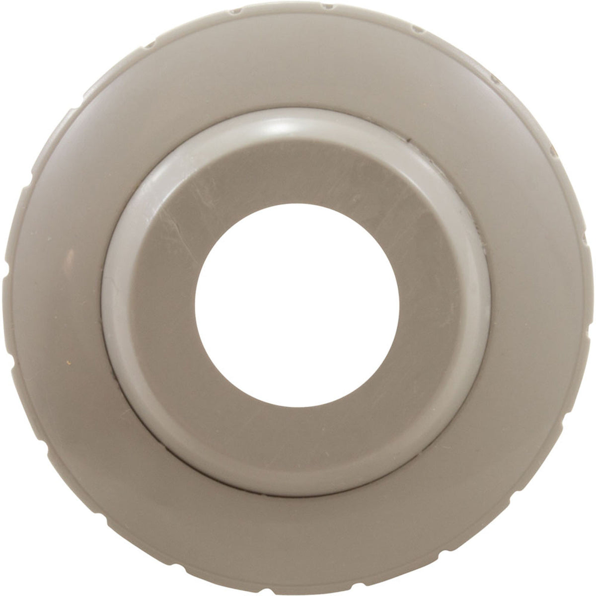 Eyeball Fitting, Waterway, 1-1/2"mpt, 2-3/8"fd, 3/4" Eye, Gray
