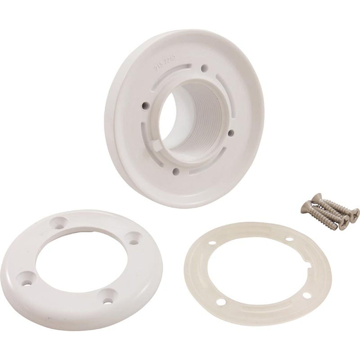 1 1/2"Npt Return Fitting Metal Pool Wall  - Assembly