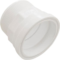 Pieza de cola, brida de 2" x MPT de 2", sin junta tórica