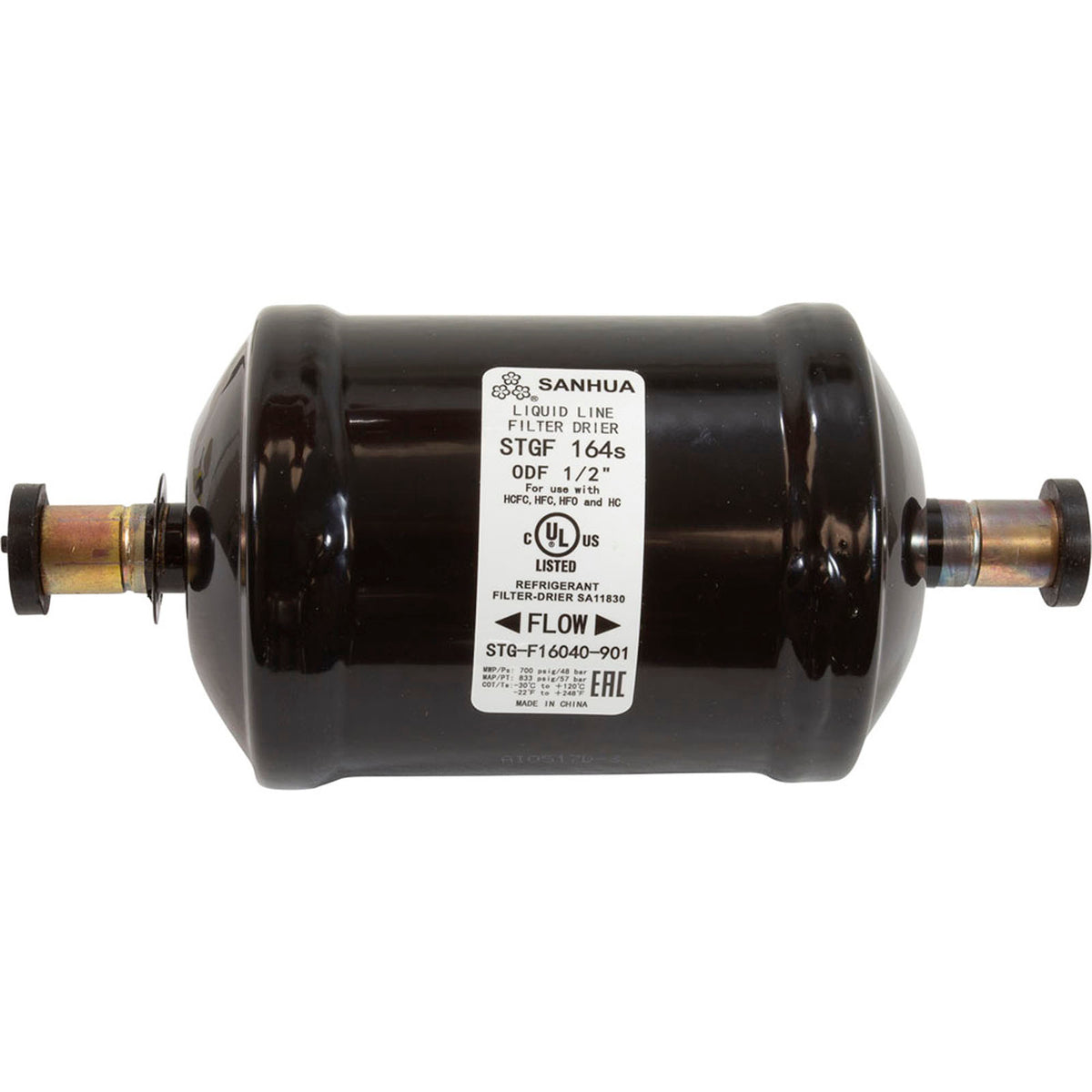 Drier Reversible 1/2"Solder Sporlan Hpc-164-S-Hh