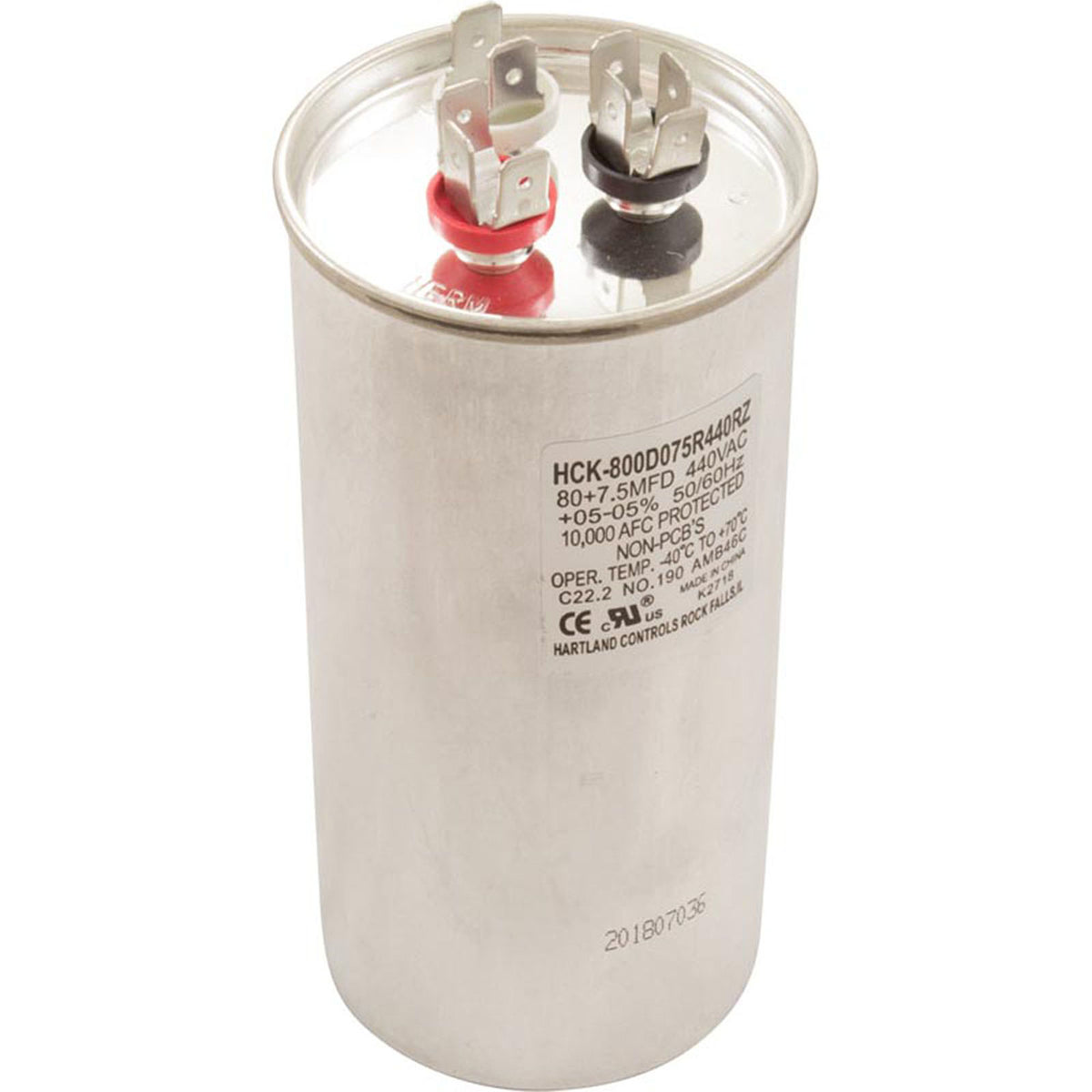 Capacitor 80/7.5 Mfd 440V