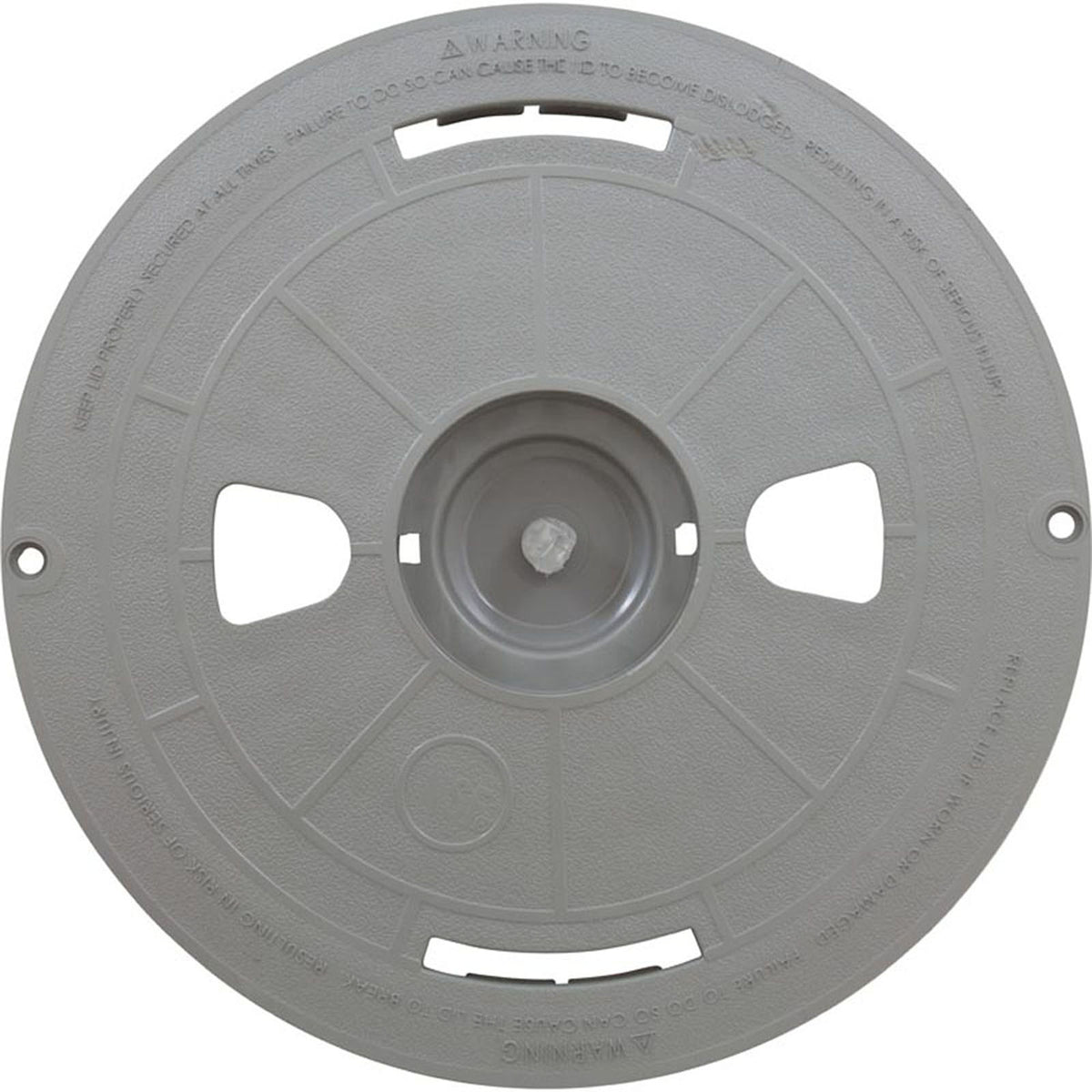 Pool Skimmer Lid R1 - Gray
