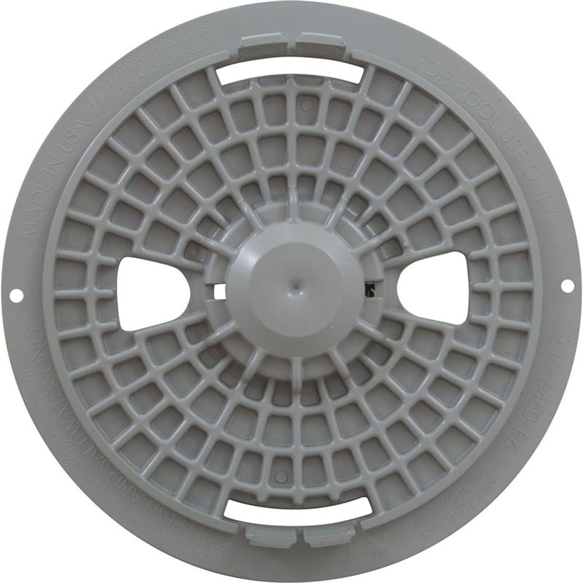 Pool Skimmer Lid R1 - Gray