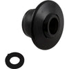 Self Aligning Return Fitting, Waterway, 1 1/2", Black