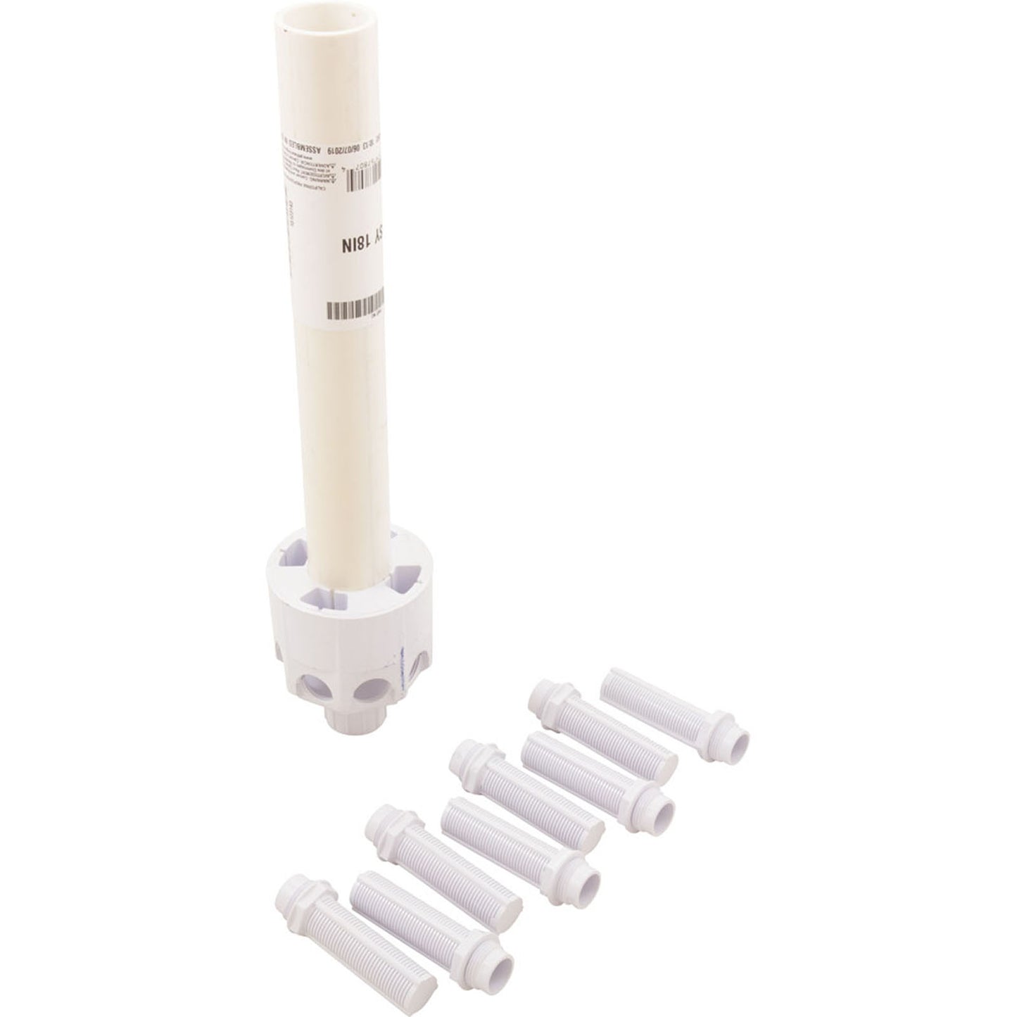 Conjunto de tubería/lateral de 18 pulgadas