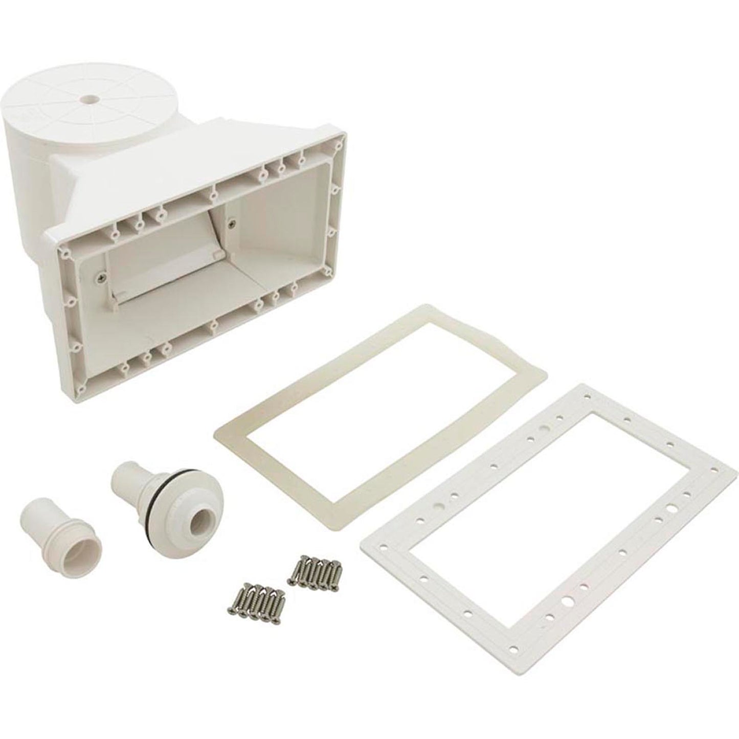 Skimmer, White, Flo-Pro Ii, Short Throat W/Return