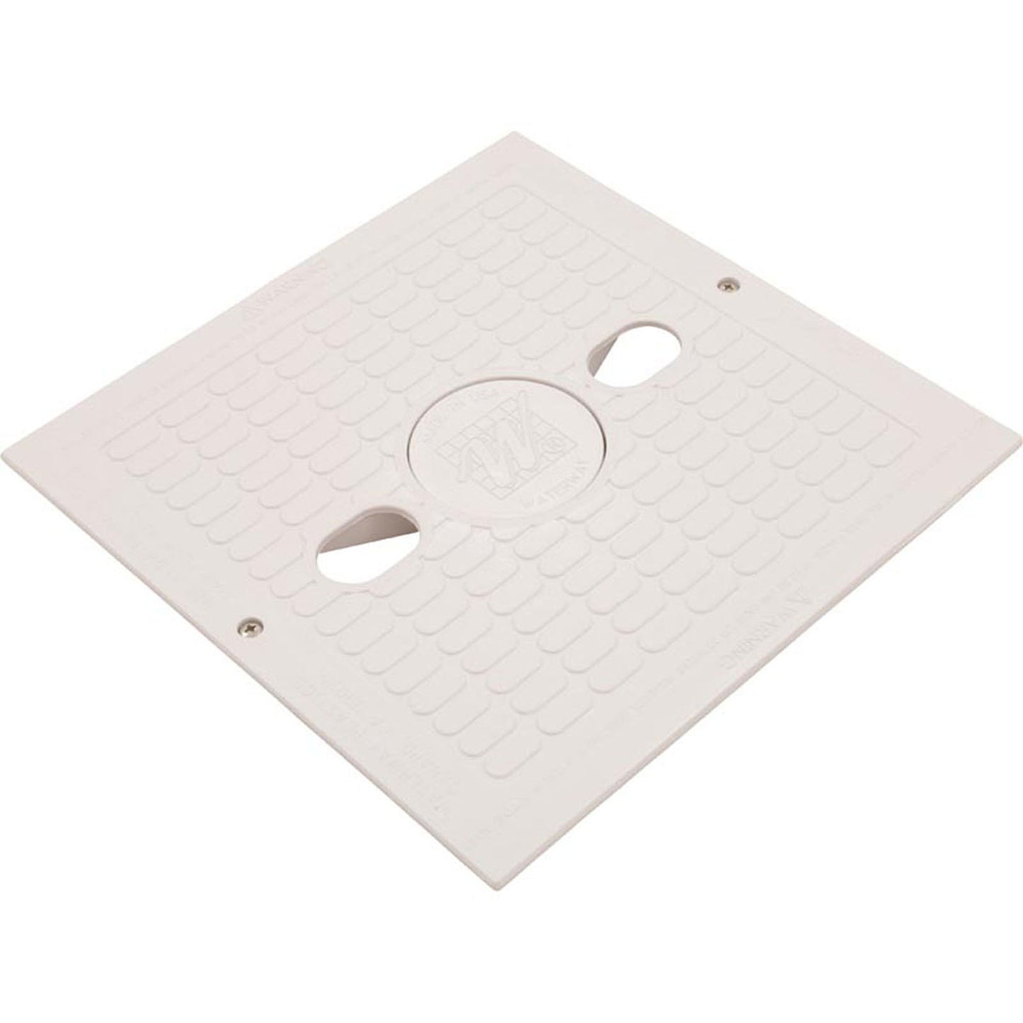 Couvercle carré pour installation enterrée Vnl/Lnr - Blanc