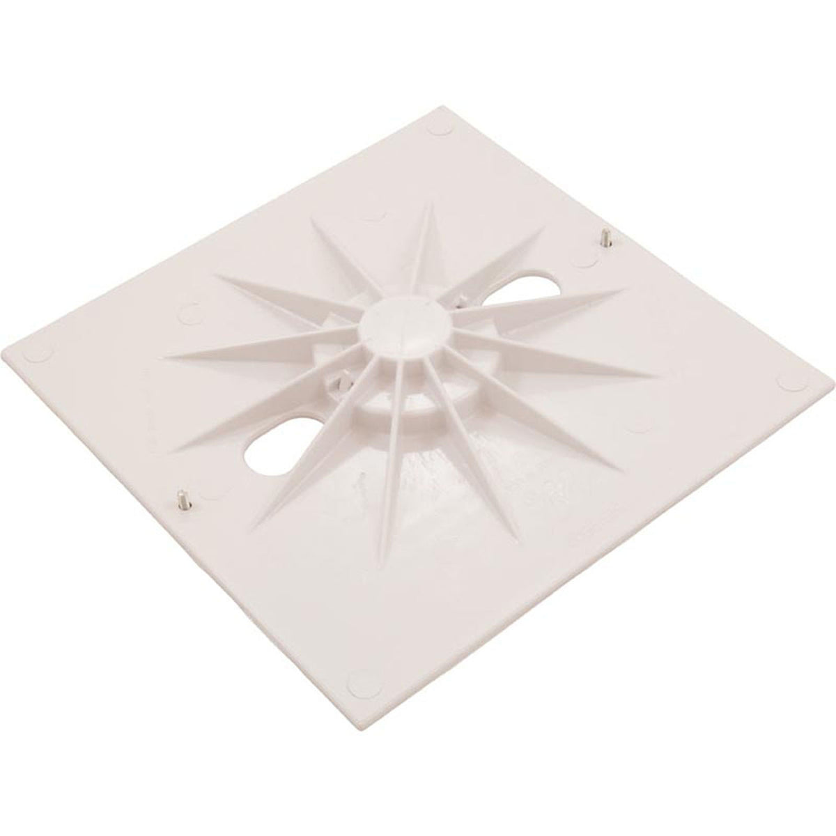 Square Lid Assembly Inground Vnl/Lnr - White