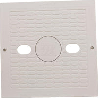 Square Lid Assembly Inground Vnl/Lnr - White