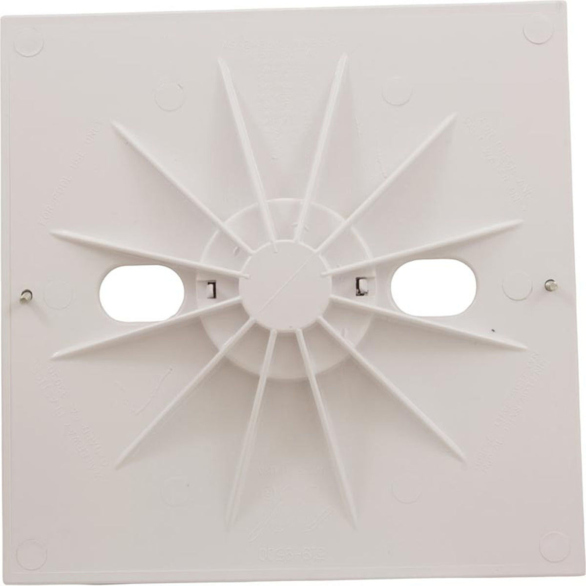 Square Lid Assembly Inground Vnl/Lnr - White