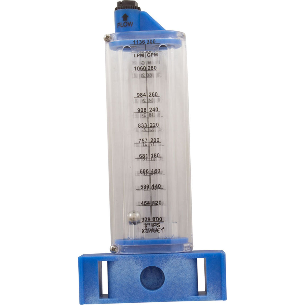 Flow Meter, 3" PVC, Vertical Mount 80-300GPM/303-1136LPM