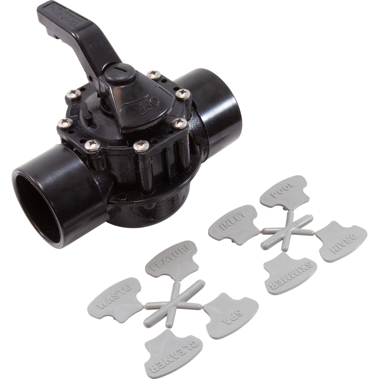 2"S Tru Seal 2-Way Diverter Valve Straight Assembly