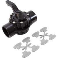 2"S Tru Seal 2-Way Diverter Valve Straight Assembly