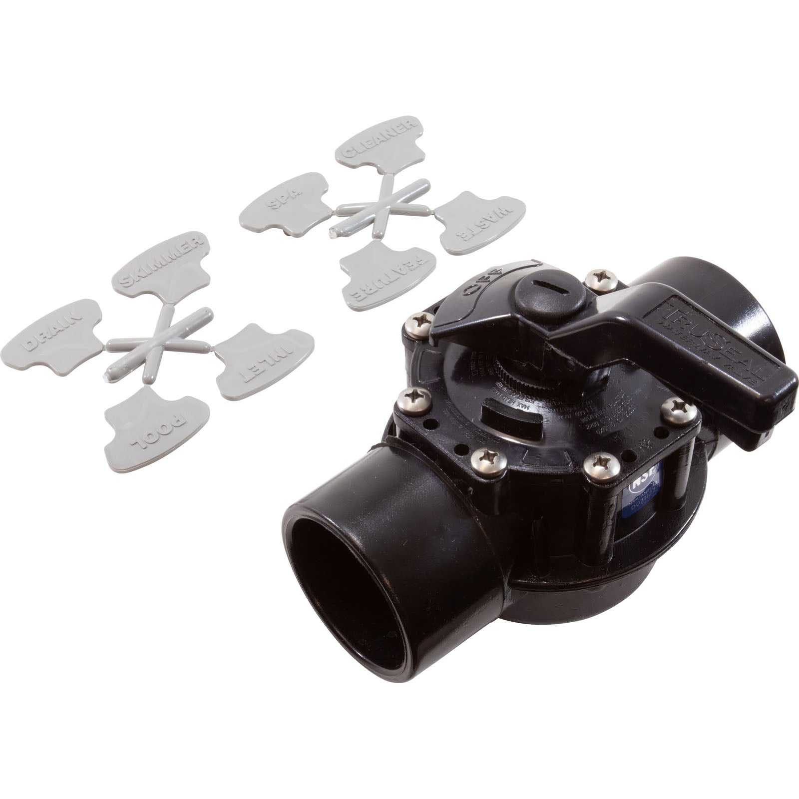 2"S Tru Seal 2-Way Diverter Valve Straight Assembly