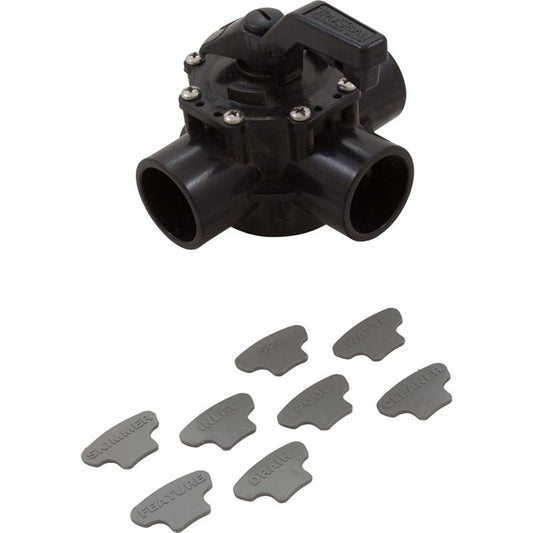 1 1/2"S Tru Seal 3-Way Diverter Valve Assembly