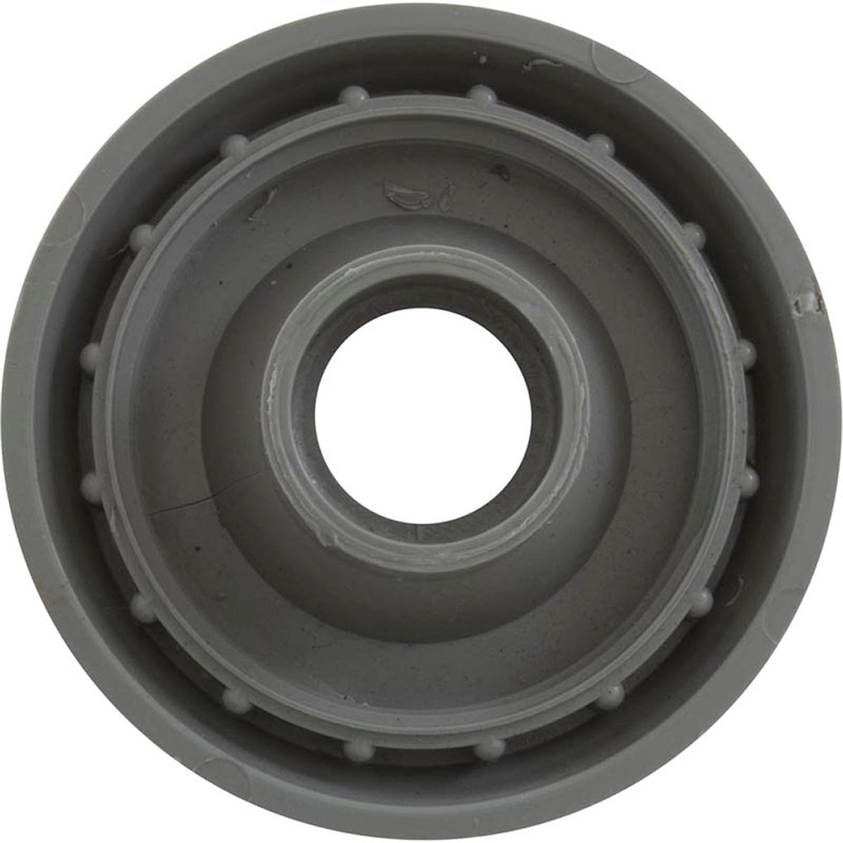 Cap - 1" T/A Diverter Text. 5Sclp. - Gray