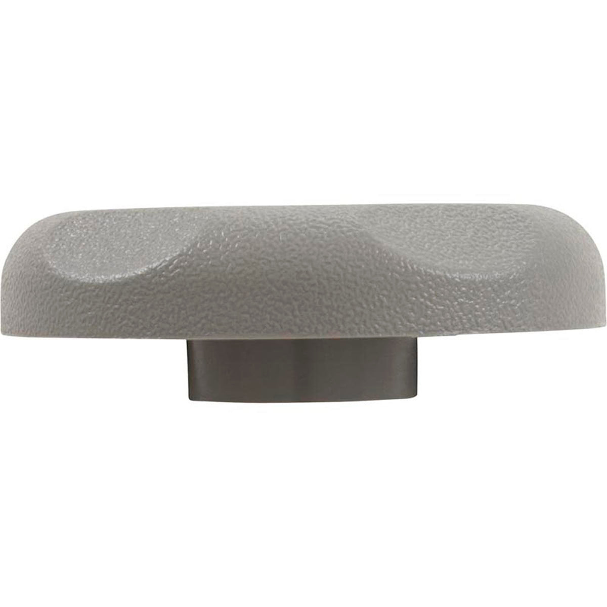Cap - 1" T/A Diverter Text. 5Sclp. - Gray